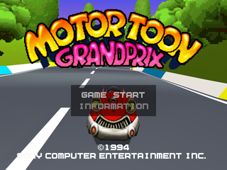 Motor Toon Grand Prix screenshot 4 for Playstation